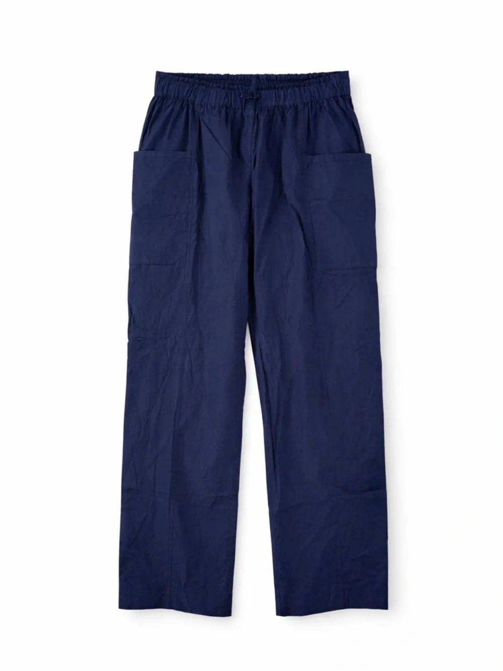 Xirena Jake Pants Small Navy Cotton Poplin Straight Leg NWT